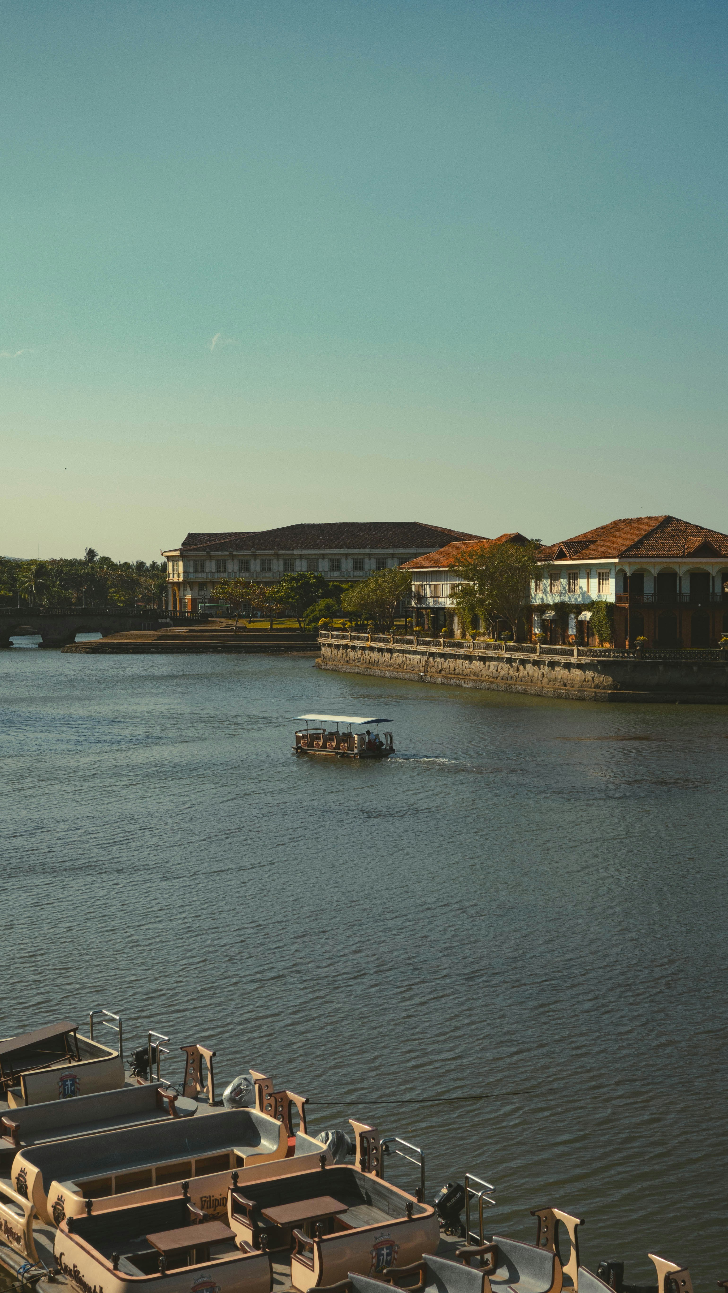 Traditional Kerala houseboat architecture